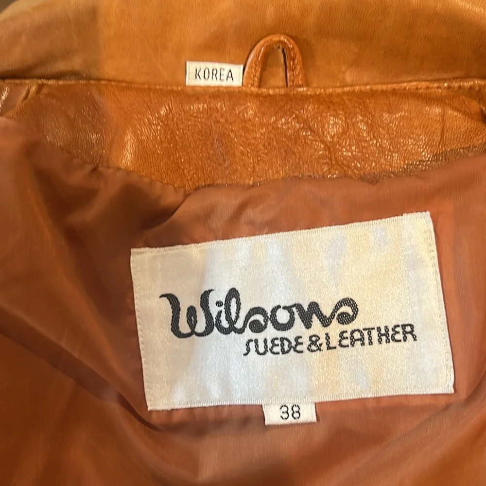 Wilson’s Vintage 70’s Carmel Soft Leather Jacket with Great Patina - Picture 3 of 7